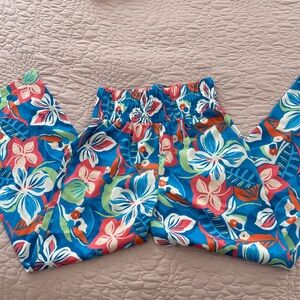 Sincerely Jules Blue Tropical Floral Wide-Leg Pants